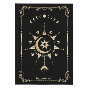 Moon Magic Book of Shadows Shadow Work Journal (Hardcover)