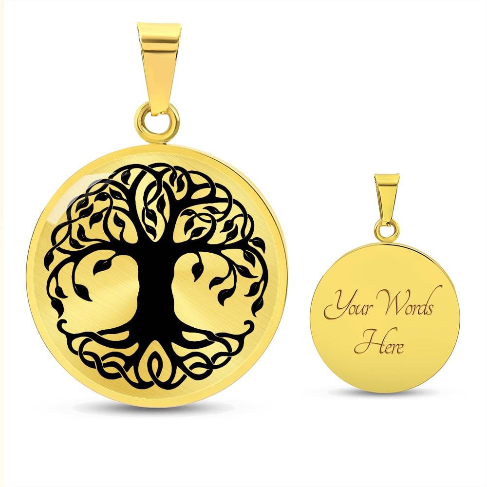 Personalized Tree Of Life Necklace