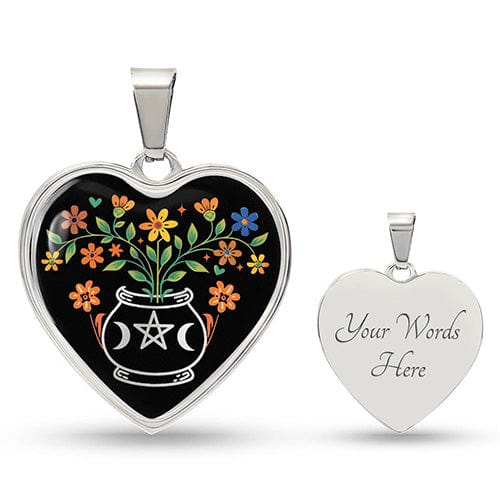 Personalized Necklace - Cauldron Bloom