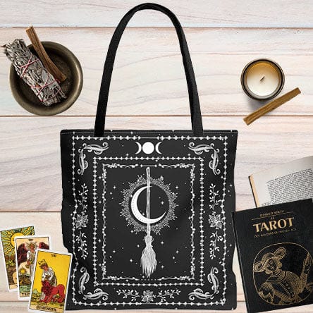 The Cosmic Besom Tote Bag