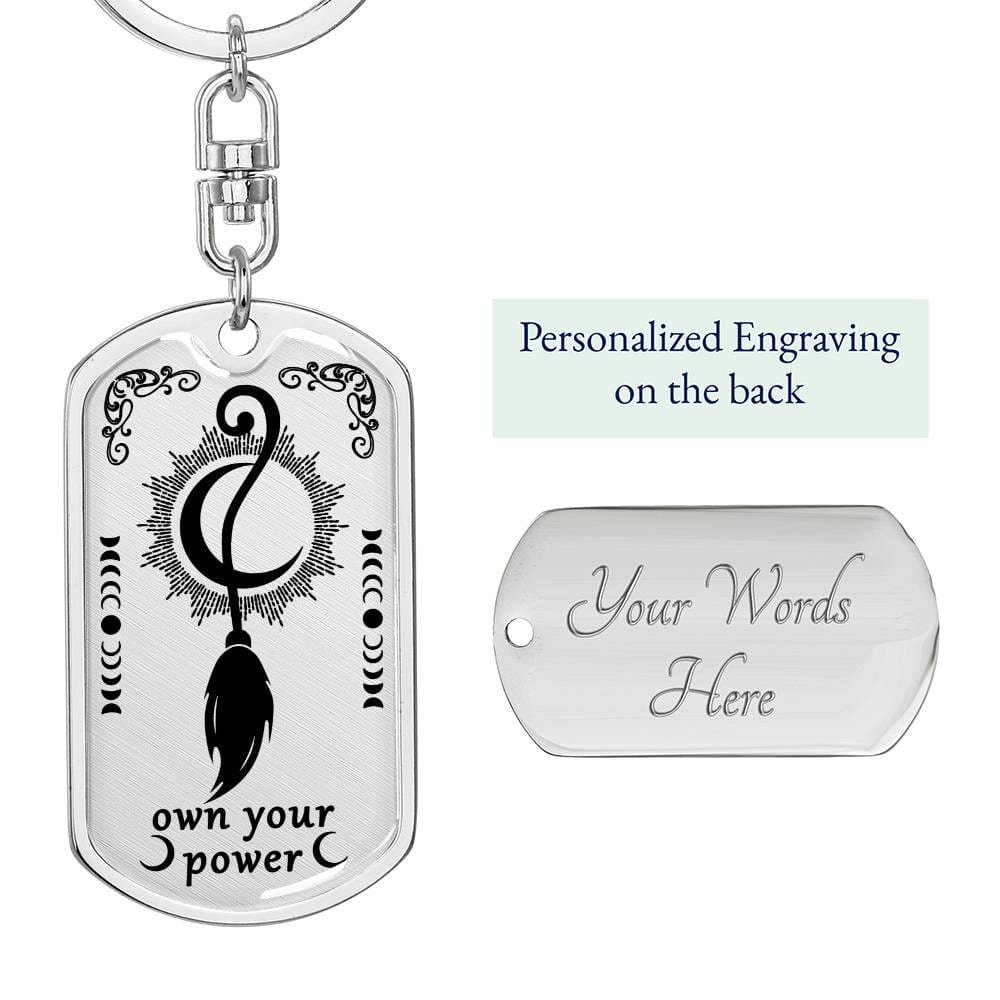 Own Your Power SO Keychain test