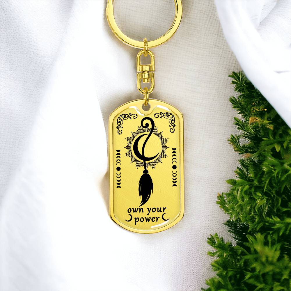 Own Your Power SO Keychain test