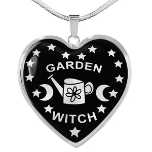 Garden Witch Pendant with Necklace