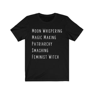 Feminist Witch Unisex Jersey Short Sleeve Tee